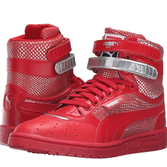 Puma Shoes - Puma Womens Sky II Hi Futur Minimal size 8 color red